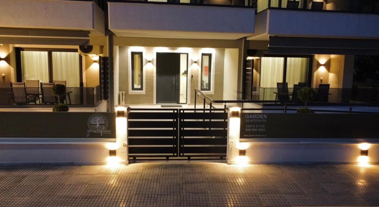 Garden Apartments Keramotí Exterior foto